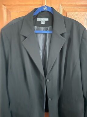 Josephine Chaus Black Tailored Single-Breasted Blazer